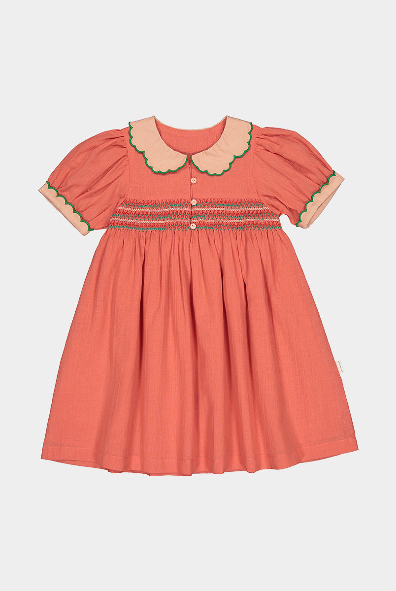 St Ives Dress, Butter Orange – view 2